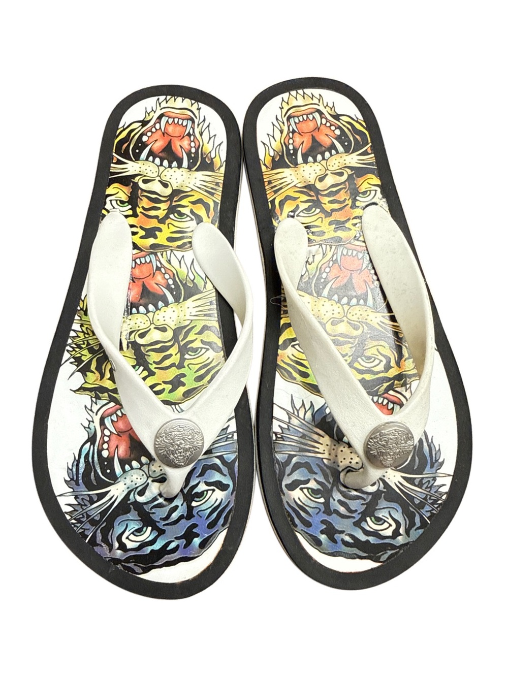 ED HARDY FLIP FLOPS Y2K - Picture 2 of 5